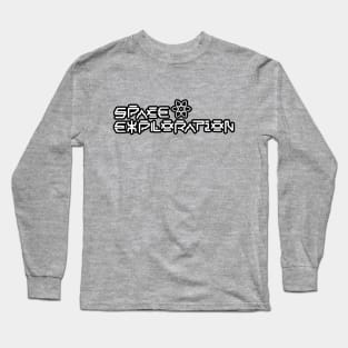 Space Exploration Graffiti Long Sleeve T-Shirt